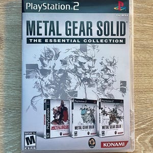 Metal Gear Solid 2 Cover - Etsy
