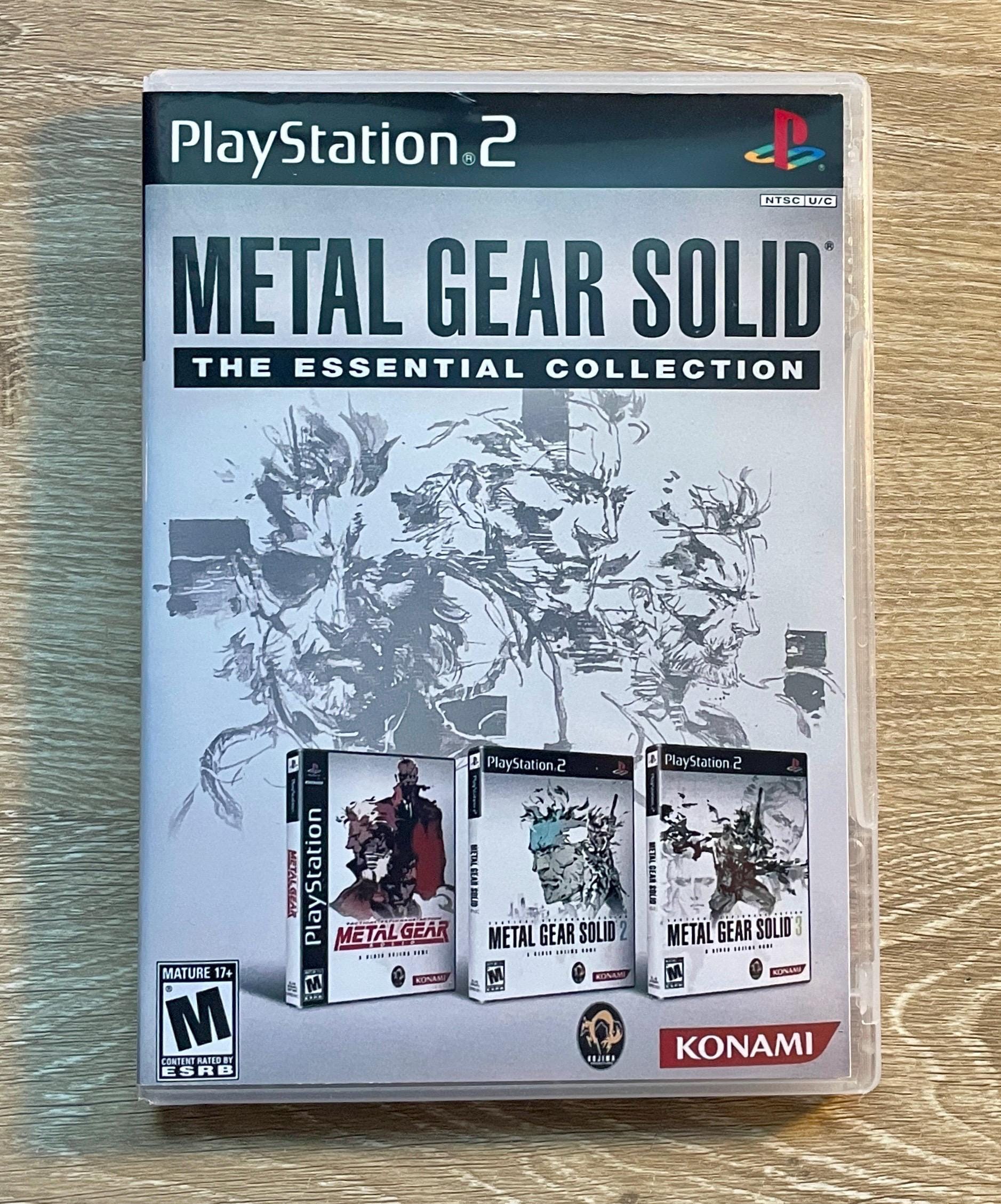 Metal Gear Solid Reproduction Case - Etsy