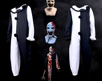 Art The Clown Cosplay | Killer Clown Costume | Terrifying Costume For Halloween | Killer Clown Mask