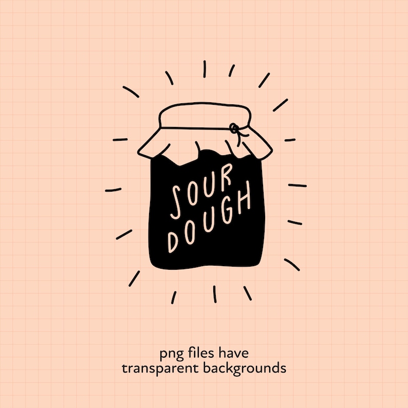 Sourdough Baking Clipart: Sourdough Era SVG Bundle (Digital Download) image 6