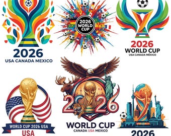 International Soccer Championship 2026 PNG, Football Tournament Clipart, Soccer Trophy, Sports Event Design, Transparent Background