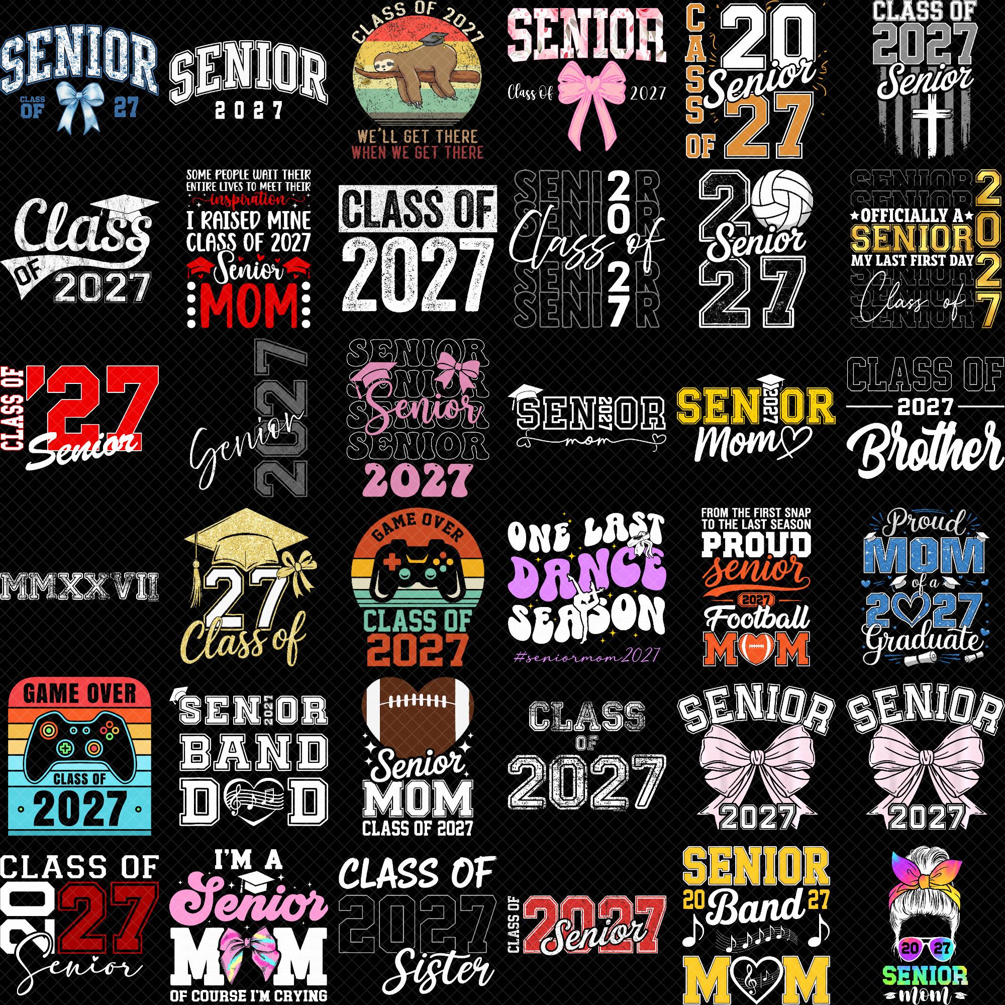 Class of 2027 Png Senior 2027 PNG Senior Class of 2027 Png Graduation