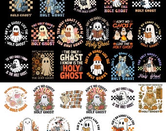 Det finns inget spöke som den Helige Anden png, spöke kristen Halloween spöksäsong png, religiös Halloween png, omedelbar digital nedladdning