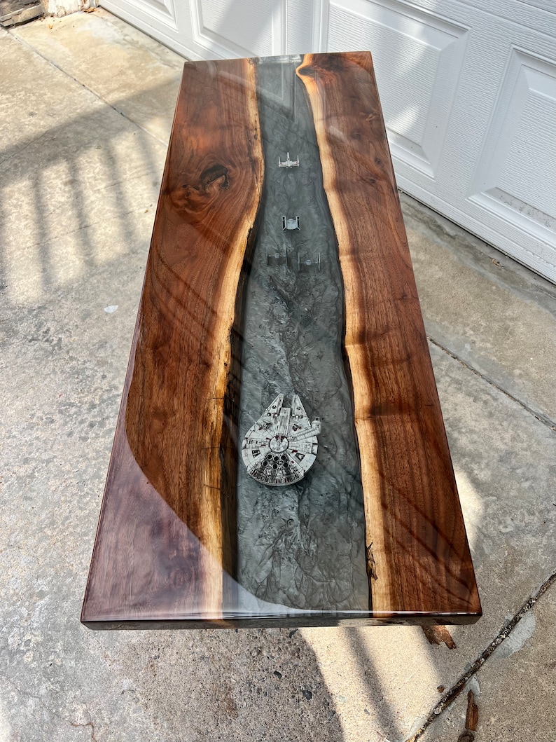 Star Wars Table Custom Epoxy River Table read Description Etsy
