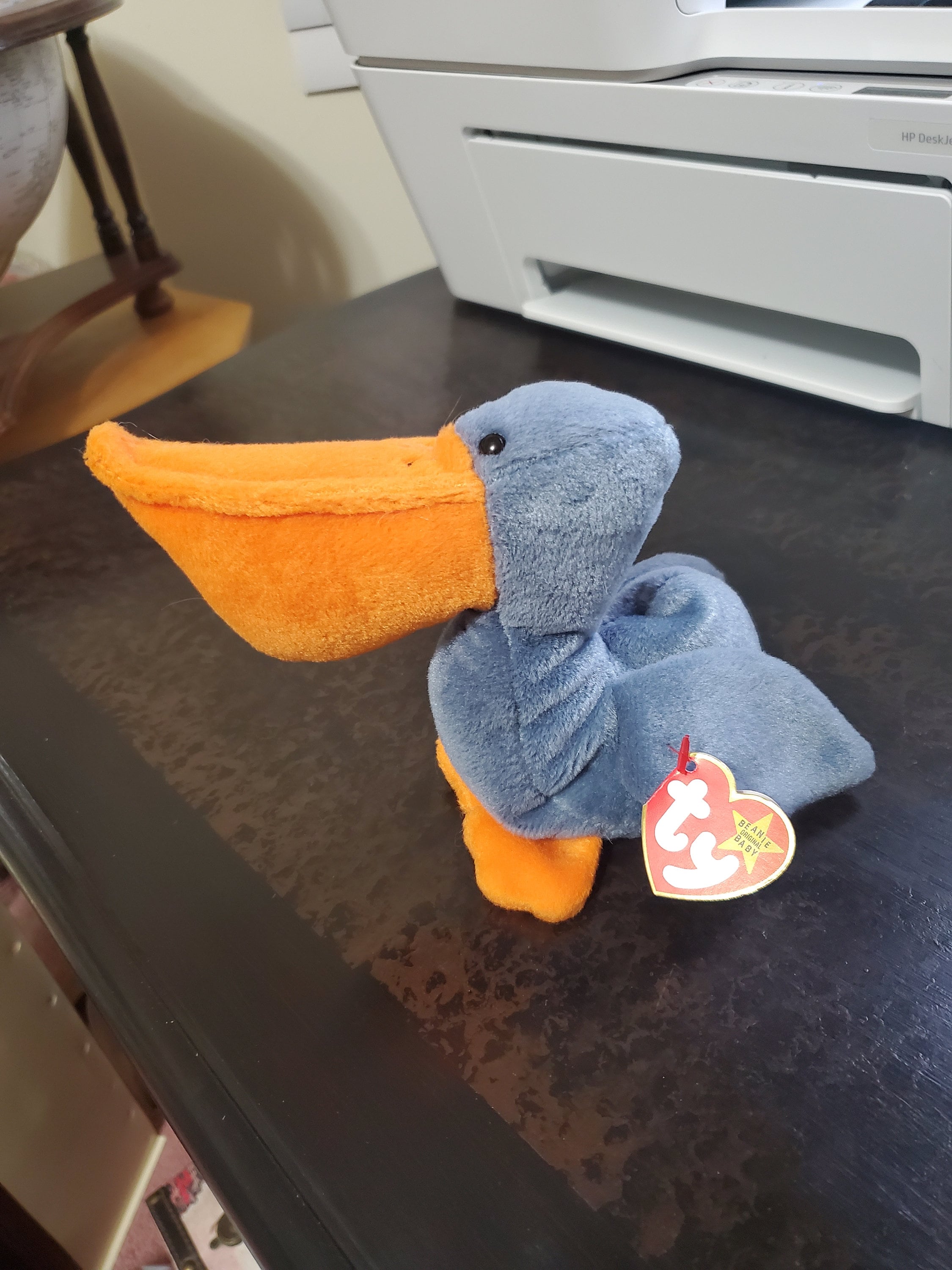 Ty beanie baby scoop the cheap pelican value