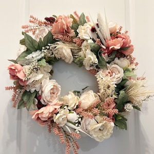 Beautiful Fall Floral Wreath