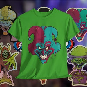 Camiseta unissex Dark Carnival Hallowicked, camisa Juggalo, Carnival Of Carnage, camiseta de algodão masculina e feminina