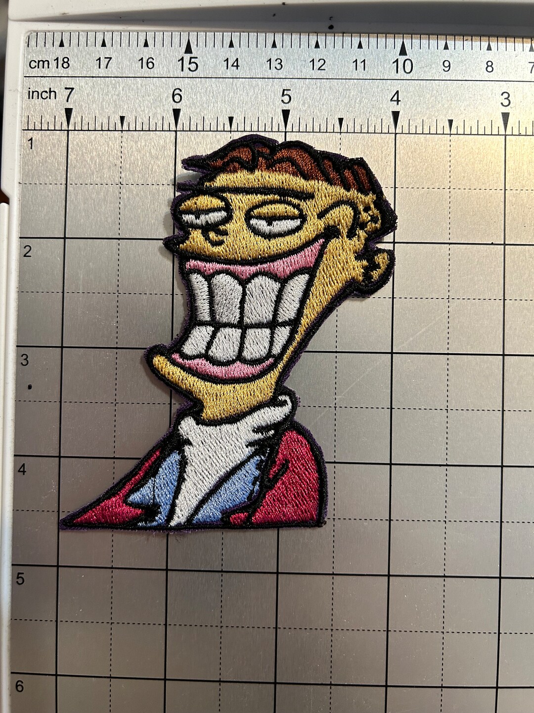 Cool Ed Embroidered Patch – Cartoon Iron on Patch Ed Ed & Eddy - Meme ...