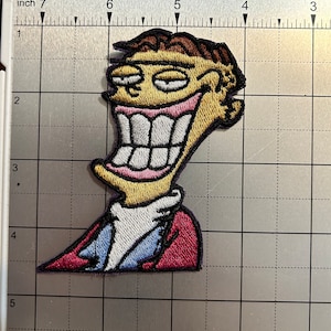 Cool Ed Embroidered Patch – Cartoon iron on patch Ed Ed & Eddy - Meme Patch