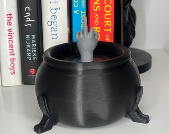 La chica del caldero (ACOTAR) Decor / Spicy BookTok / Estantería de fantasía inspirada en Nesta