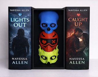 Apagón, Juego en marcha, Rincón de lectura inspirado en Navessa Allen, Trilogía Into Darkness, Rincón de lectura inspirado en