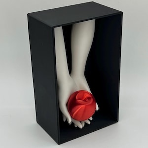 Apple of Temptation Book Nook | Dark Fantasy Romance | Gothic Book Decor | Forbidden Love| Bookshelf Diorama