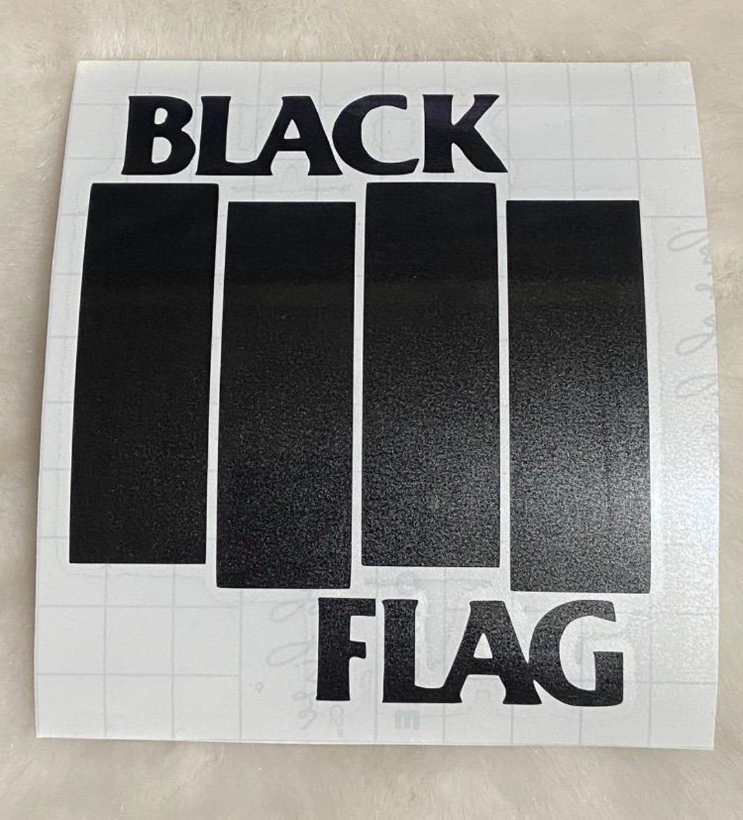 Black Flag Vinyl Decal (black) - Etsy