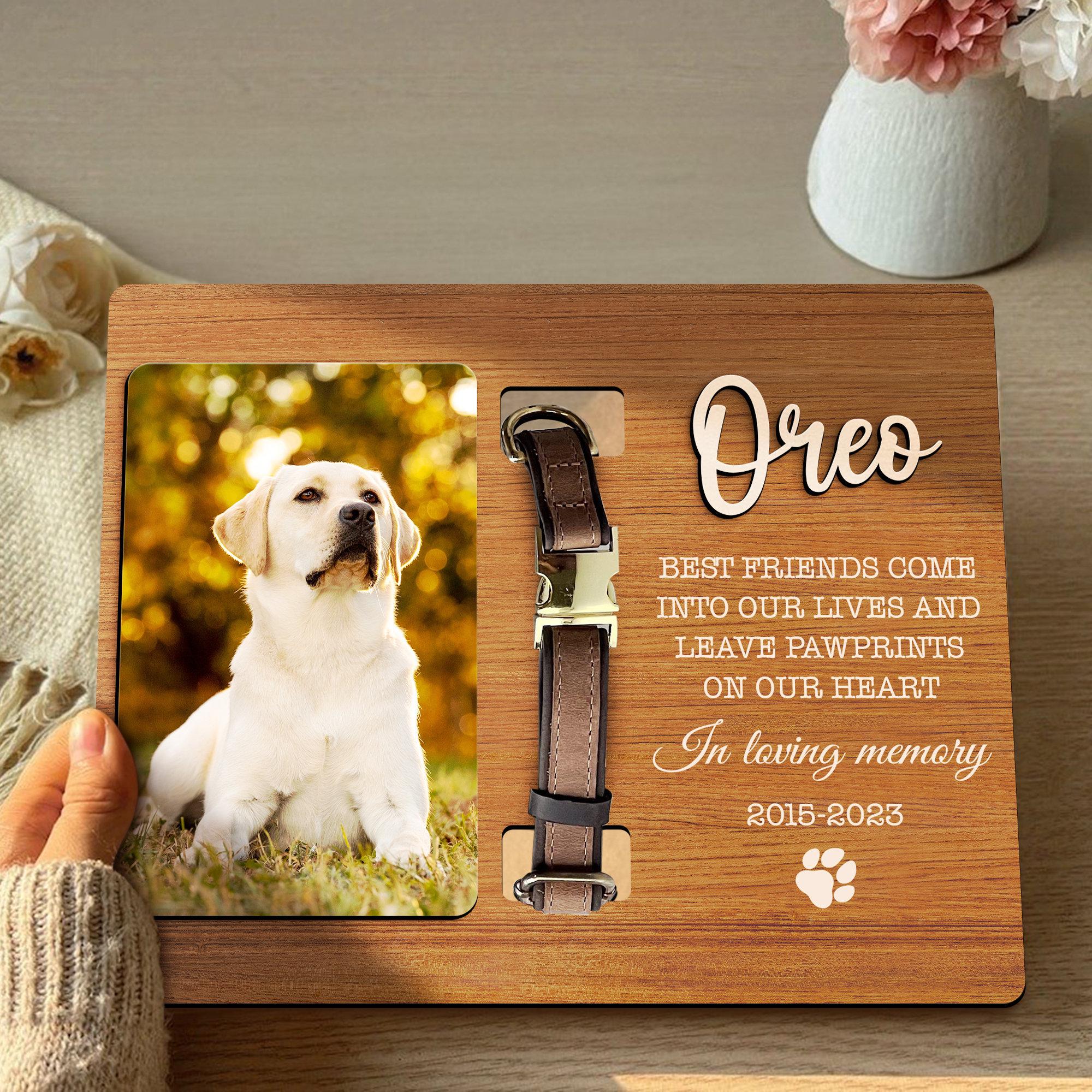 Personalized Dog and Cat Picture Photo Frame, Pet Memorial Gift, Pet ...
