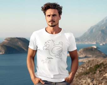 You're No Spring Chicken Funny Shirt, Humor Gift Tee, No Spring Chicken Shirt, Unisex Softstyle T-Shirt, Punny Tshirt