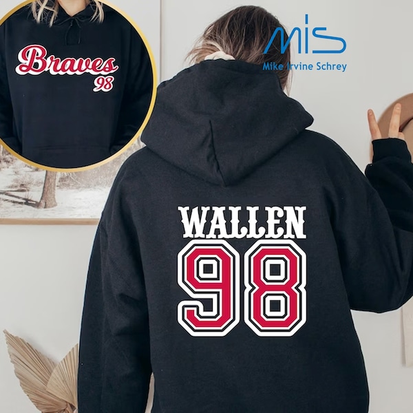 Morgan Wallen 98 Braves Shirt - Etsy