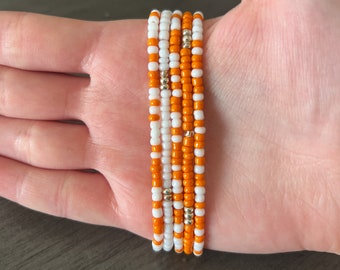 University of Tennessee Stack Bracelets