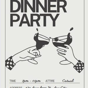 Dinner Party Invitation