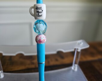 Best Mom Beaded Pen