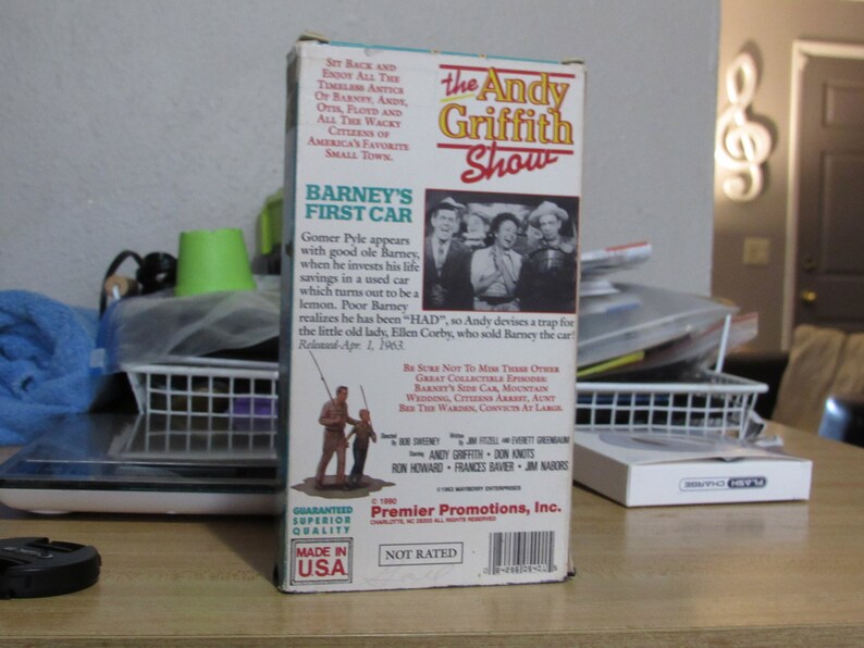 Original Andy Griffin Vhs Tape Collectors Item Etsy