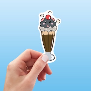 Rootbeer Float Meerschweinchen Vinyl Sticker