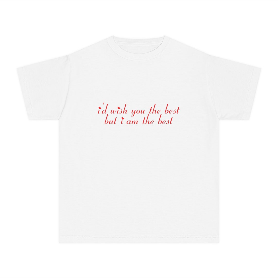 I'd Wish You the Best but I Am the Best Baby Tee, Y2k Fashion, Trendy