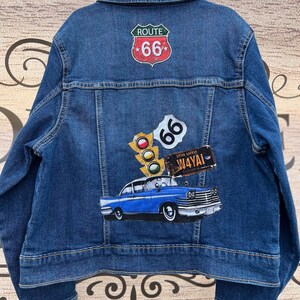 Kids&#39; Cars Denim Jacket Size 8