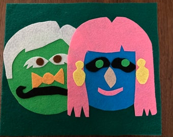 Make-A-Face Handmade Felt Toy