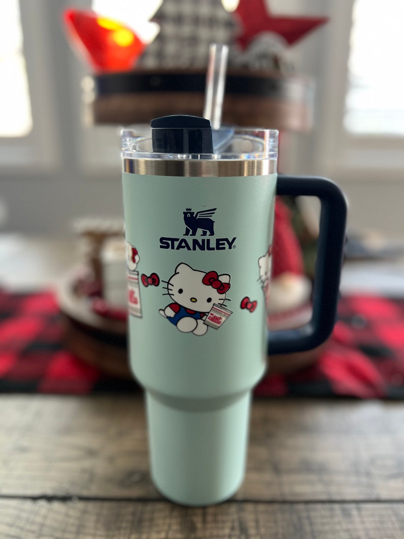 40oz Stanley Tumbler, Hello Kitty Tumbler, Hello Kitty Ramen Stanley