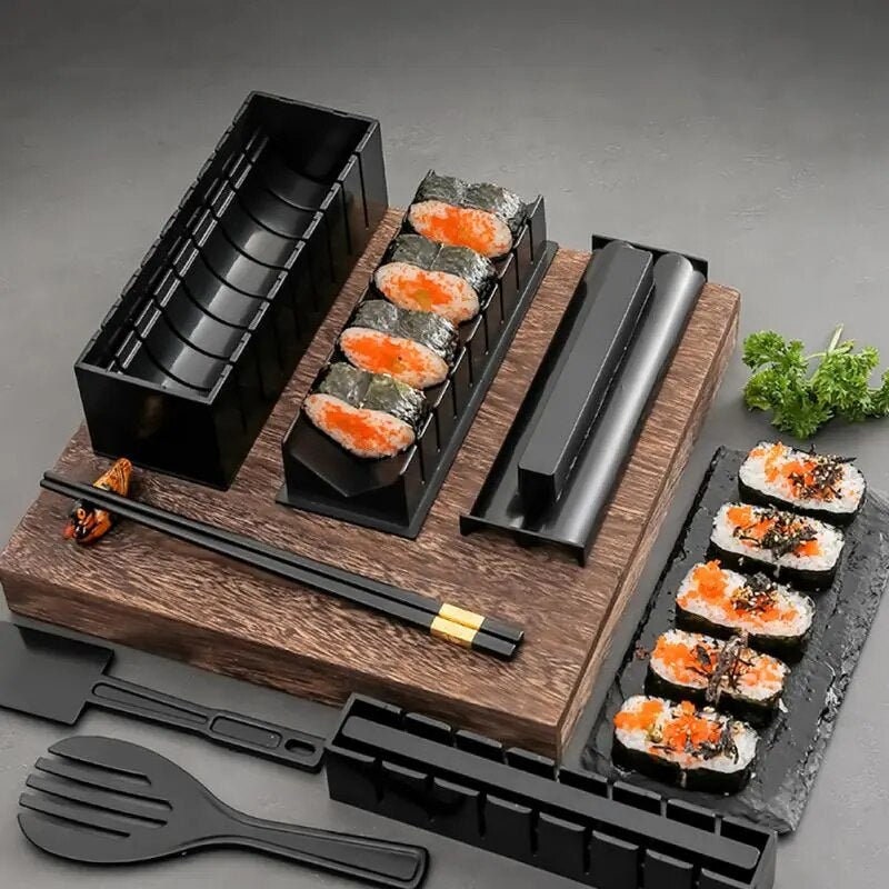 Stainless Steel Sushi Maker Equipment Kit Japanese Rice Ball Cake Mold  Sushi Making Tools Mould