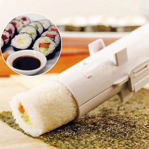 Japan Sushi Mat Bamboo Natural Maker Kit Rice Roll Mold Kitchen DIY Mould  Roller