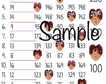 200 VDay Stacker Bingo Board