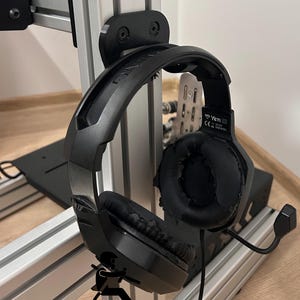 Sim Racing Headphones & VR Headset Hanger – Bolt-On Cockpit Mount