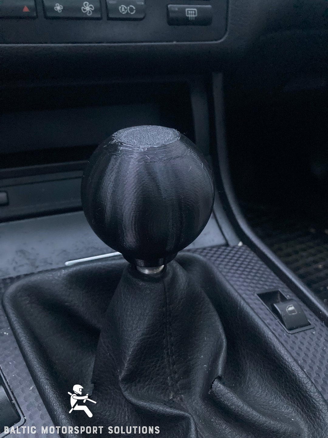 Clip In Gear Knob For BMW 3 E30 E36 E46 E90 Series Round Etsy