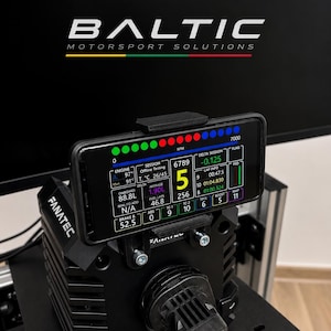 Fanatec DD Wheel Base Phone Mount Sim Racing Telemetry Holder Racing Accessory