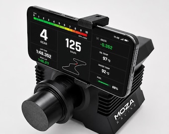Moza Wheel Base Phone Holder – For Data Viewing & Telemetry