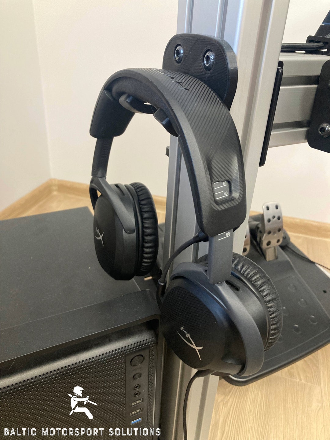 Sim Racing Headphones / VR Headset Hanger - Etsy