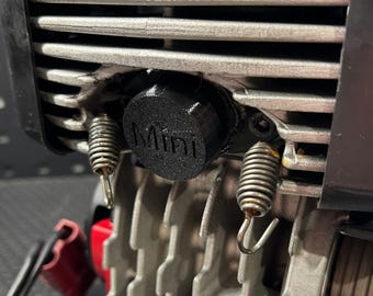 Juego de tapas de motor para mini karts Grupo 3: escape, admisión y orificios de bujías