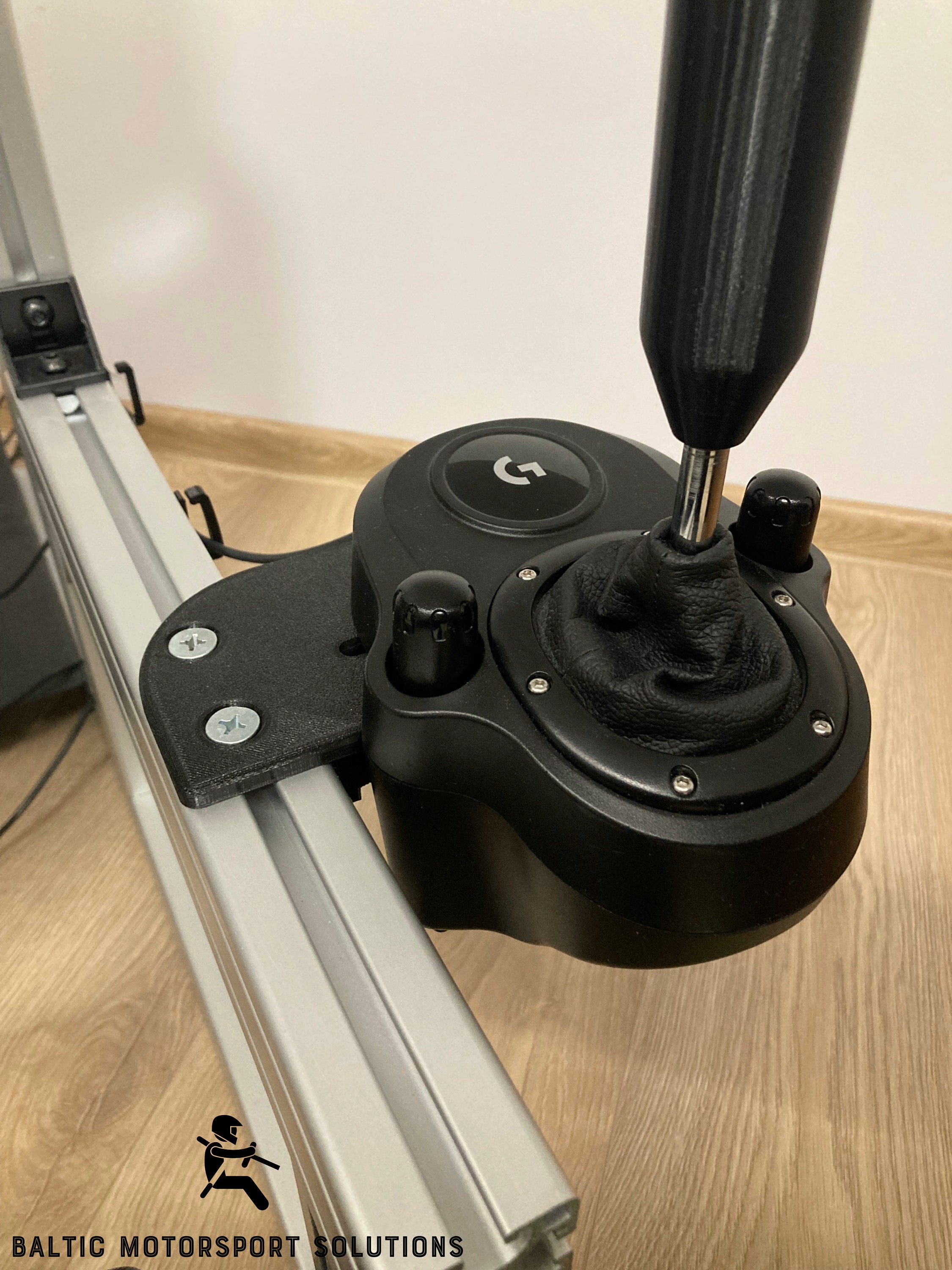 Logitech Driving Force Shifter Mount to Aluminum