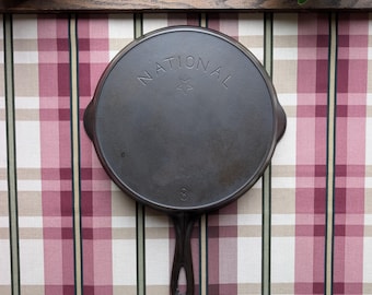 National #8 Cast Iron Skillet