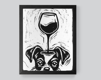 Dog and Wine