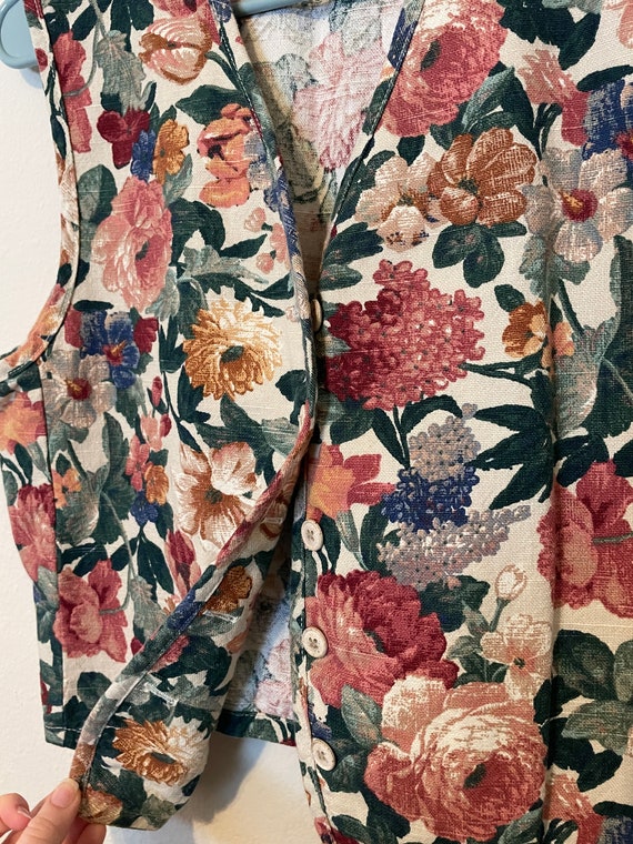 Vintage Gotcha Covered Matching Set, Vest and sho… - image 3