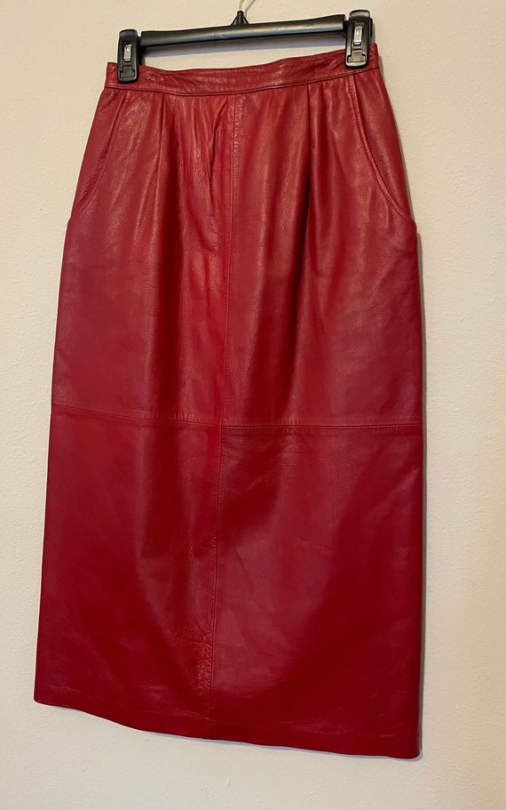 neiman marcus red leather - Gem