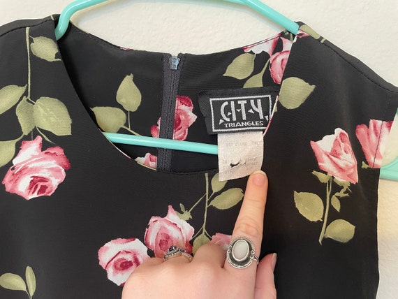 1990s Whimsy City Triangles Mini Dress (XS/S) main image 0
