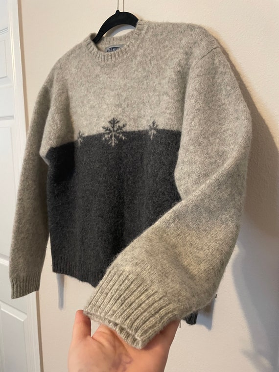 Vintage 90’s Old Navy Sweater, 100% Wool, Size L - image 3