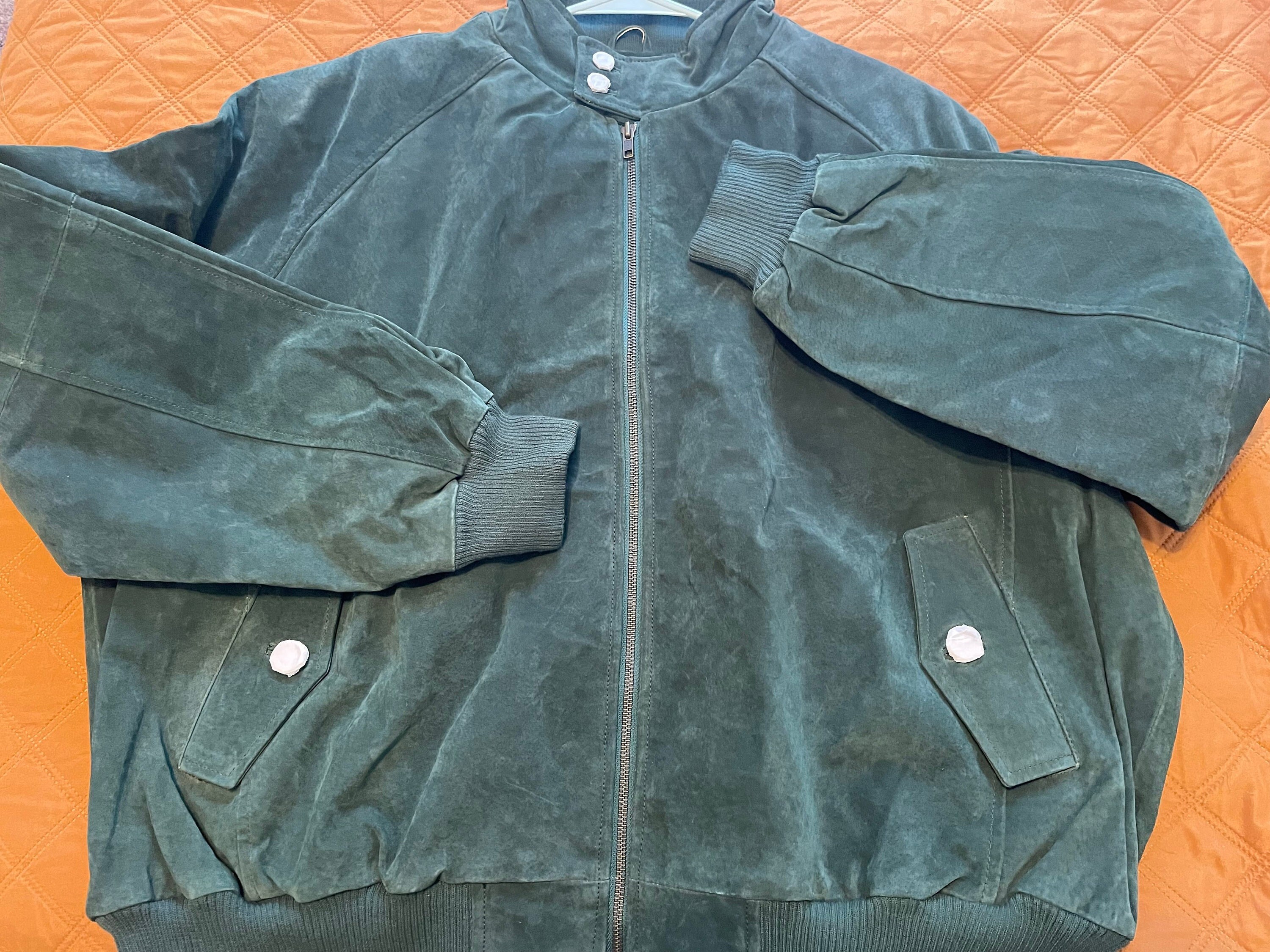 Orvis suede bomber jacket cheap
