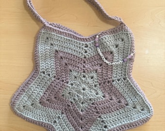 Lavender Haze - Taylor Swift Inspired - Crochet Star Bag
