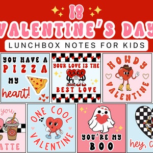 Note per il pranzo al sacco, Note per il pranzo, Note per il pranzo stampabili, Note per il pranzo dei bambini, San Valentino carini, San Valentino stampabile, Cartoline di San Valentino, Note per il pranzo al sacco