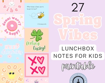 Printable Lunch Notes, Printable Affirmation Cards, Lunch Box Jokes, Lunch Notes, Lunch Box Notes, Lunchbox Notes, Printable Lunchbox Notes