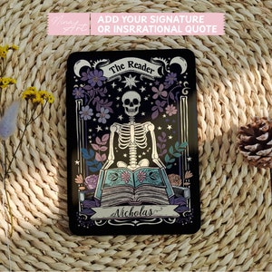 tarot custom kindle case - reader